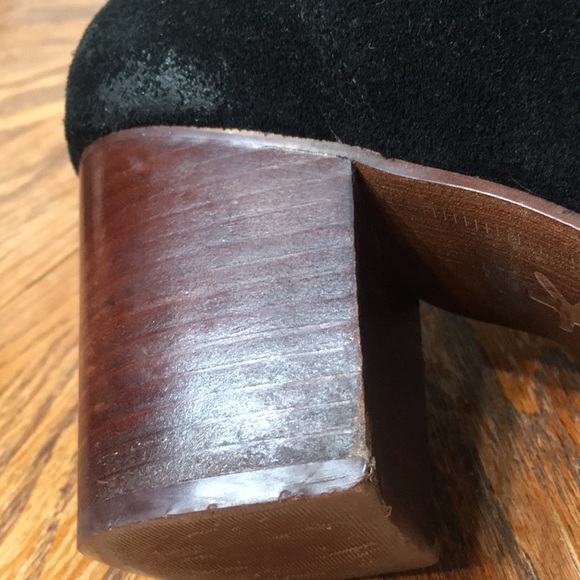 Black suede ankle boot Splendid - Picture 13 of 13